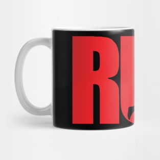 RUN red Mug